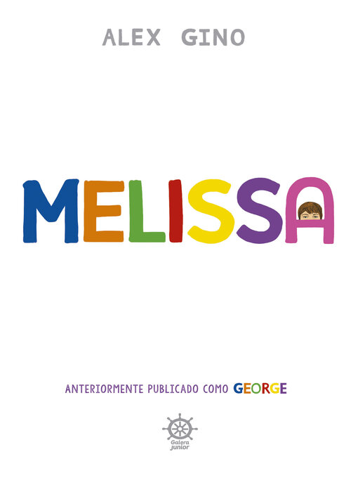 Title details for Melissa by Alex Gino - Available